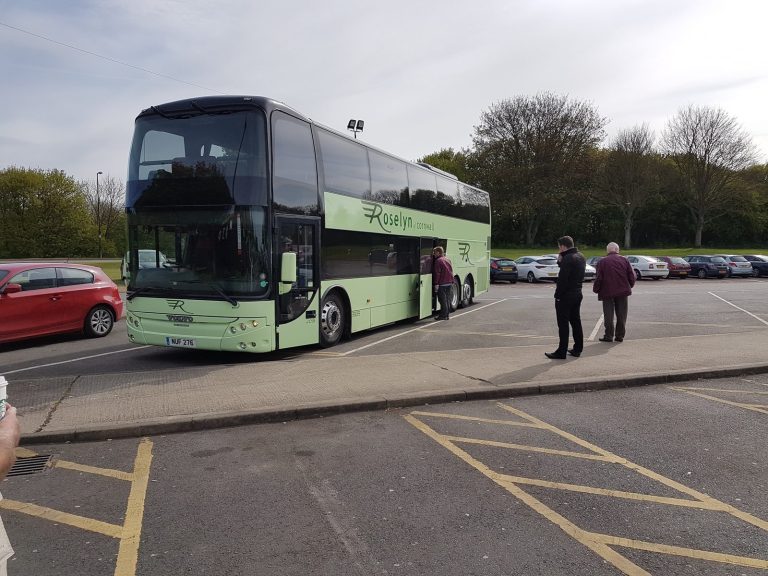 This was our transport around Cornwall and Wales.