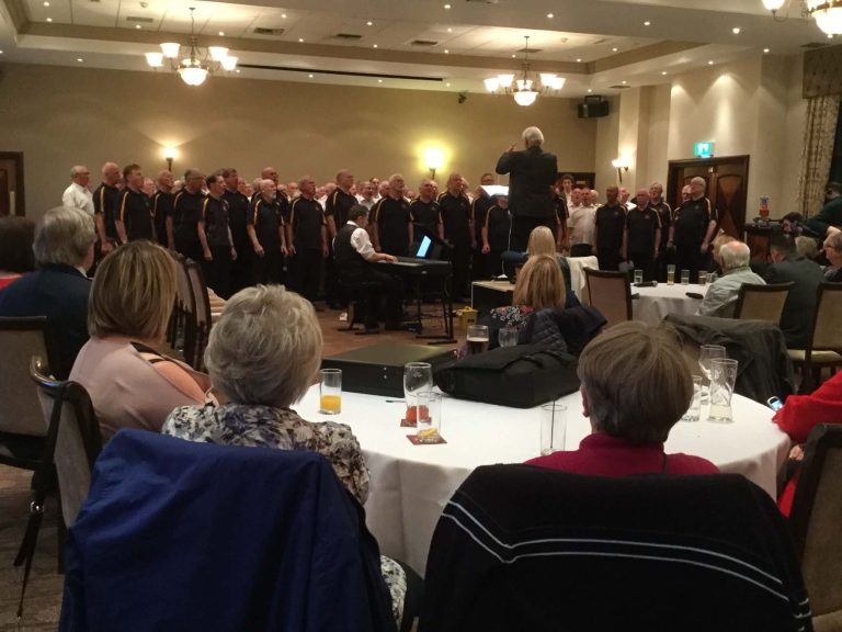 In concert with the Morriston Orpheus.